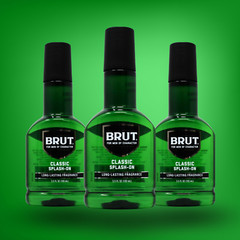 Brut Classic Splash-On 3.5 Lotion Classic Fragance fl oz / 103ml (Pack of 3)