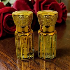 Attar Combo of Arabian Oud and Kashmiri Oud, Long Lasting Perfume Oil for Unisex