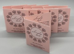 LOT OF 6 Simply Belle by Exceptional Parfums Sample 1 ml / 0.034 oz EDP *READ*