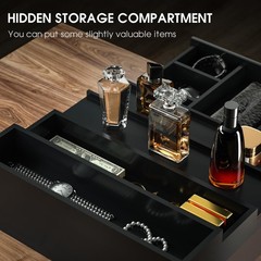 Sephyroth Cologne Organizer for Men 4 Tier of Elevated Display Black