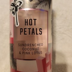 RARE Victoria’s Secret HOT PETALS Mist LG 8.4oz SUNDRENCHED COCONUT & PINK LOTUS