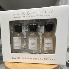 SAND + FOG Eau de Parfum Oil Discovery Set 3×0.25 fl oz Innocence/Vanilla