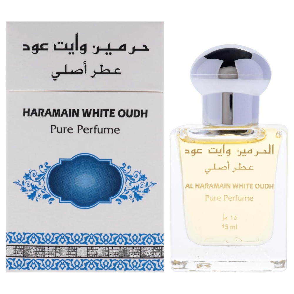 White Oudh by Al Haramain for Unisex Adult – 0.5 oz Parfum Oil Rollerball