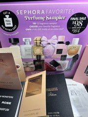 SEPHORA Favorites Perfume Sampler Set ~~NO CERTIFICATE~~12 samples Only