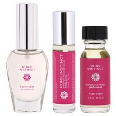 PURE INSTINCT Pheromone Perfume Oil – For Her – All Sizes Mix and Match