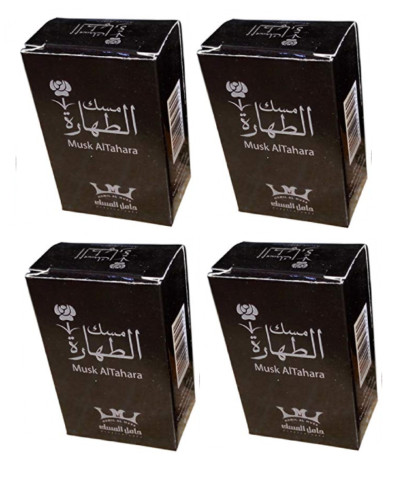 4X Black Musk Al Tahara Altahara Saudi Thick Perfume Oil Arabic Misk مسك الطهارة