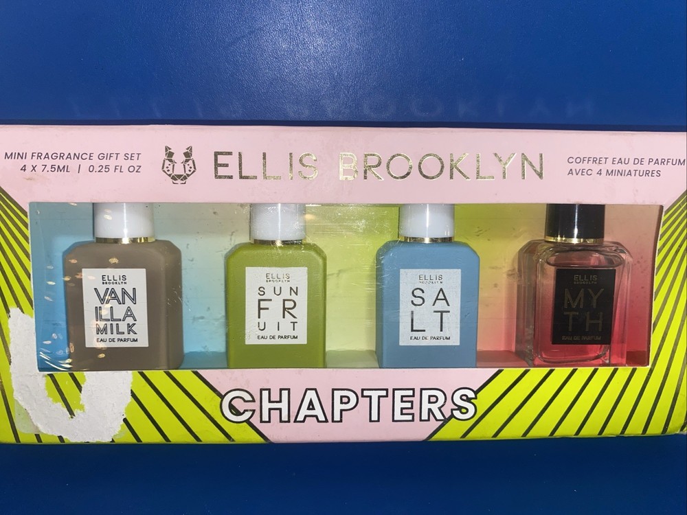 Ellis Brooklyn Chapters Mini Fragrance Gift Set Coffret 4×7.5ml /.25oz
