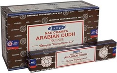 Satya Arabian Oud Incense Sticks 15g – Premium Masala Agarbatti – Long Lasting