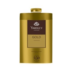 Yardley London Gold Deodorizing Talc Fresh Woody Scent Body Talc for Men 250g