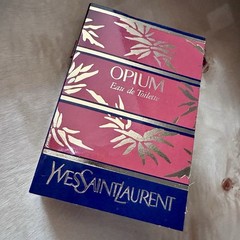 Yves Saint Laurent Opium Eau de Toilette Carded Perfume Sample Vial 0.05 fl oz