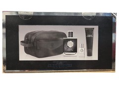 Vince Camuto 4PC Gift Set Men-3.4 oz EDT Spray+ 0.5 oz+3.0 oz S/G+Dopp Kit