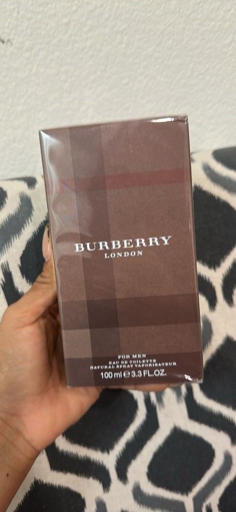 Burberry London for Men Eau de Toilette Natural Spray Regular Size 3.3 fl oz