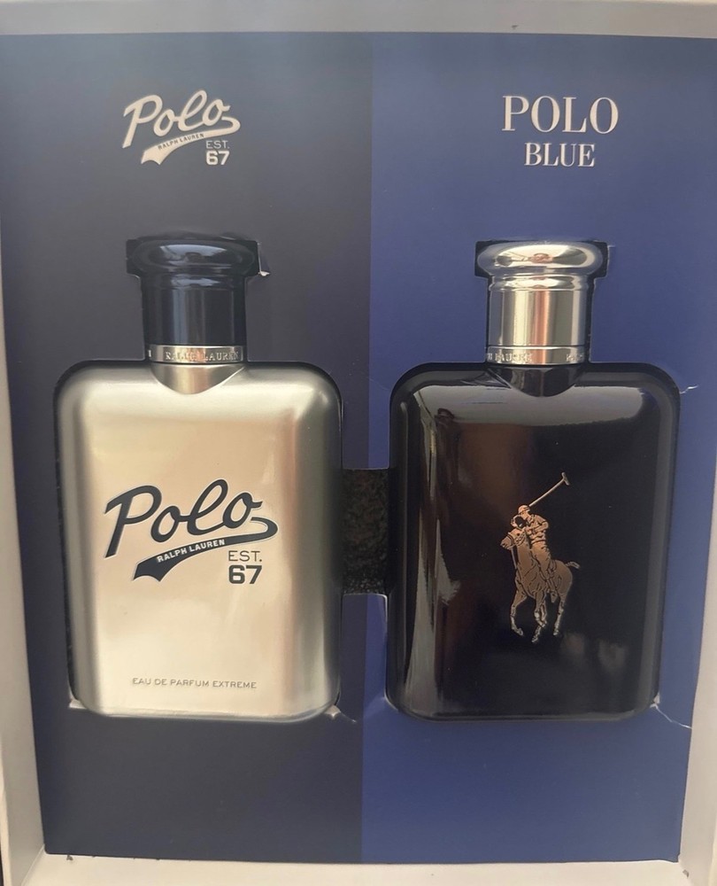 Ralph Lauren Polo 67 & Polo Blue Eau de Toilette EXCLUSIVE gift set-NEW!
