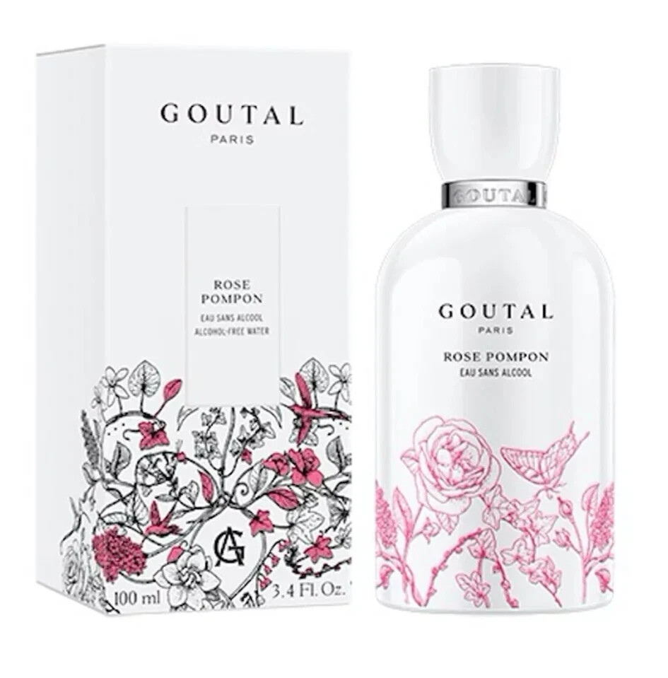 ROSE POMPON-ALCOHOL FREE WATER-ANNICK GOUTAL-SPRAY-3.4 OZ-100ML-AUTHENTIC-FRANCE