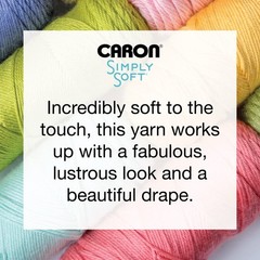 Simply Soft Baby Brights Paints Yarn – 3 Pack of 141g/5oz – Acrylic – 4 Mediu…