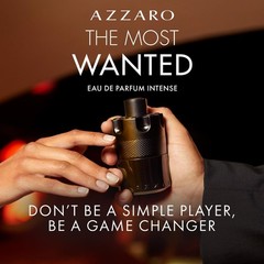 Azzaro The Most Wanted Eau de Parfum 3.3 Fl Oz (Pack of 1), Metallic/Black