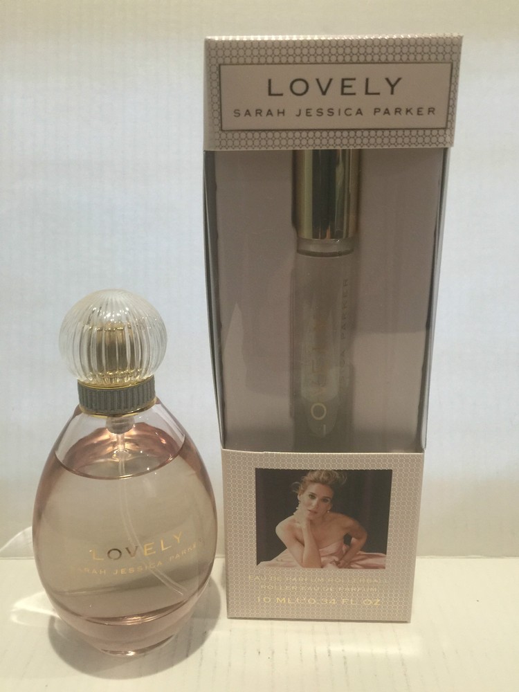 Lovely 1.7 oz EDP Spray+0.34 oz EDP Rollerball For Women Brand New Travel Size