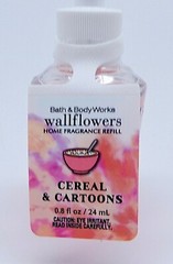 3 BATH BODY & WORKS WALLFLOWERS CEREAL & CARTOONS HOME FRAGRANCE REFILL 0.8 oz