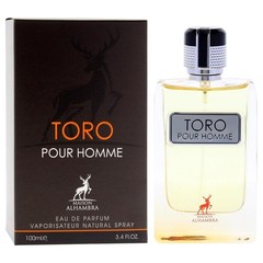 Toro by Maison Alhambra – 3.4 oz EDP Spray | Fresh Citrus-Wood Musk Fragrance