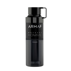 Armaf Odyssey Homme Body Spray 6.7 Oz for Men Woody Spicy Masculine Citrus Amber
