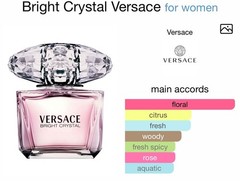 VERSACE BRIGHT CRYSTAL 3 / 3.0 oz EDT Perfume for Women New In Original Box