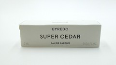 Byredo Super Cedar Fragrance Boxed Eau de Parfum Spray Vial 2 ml Authentic