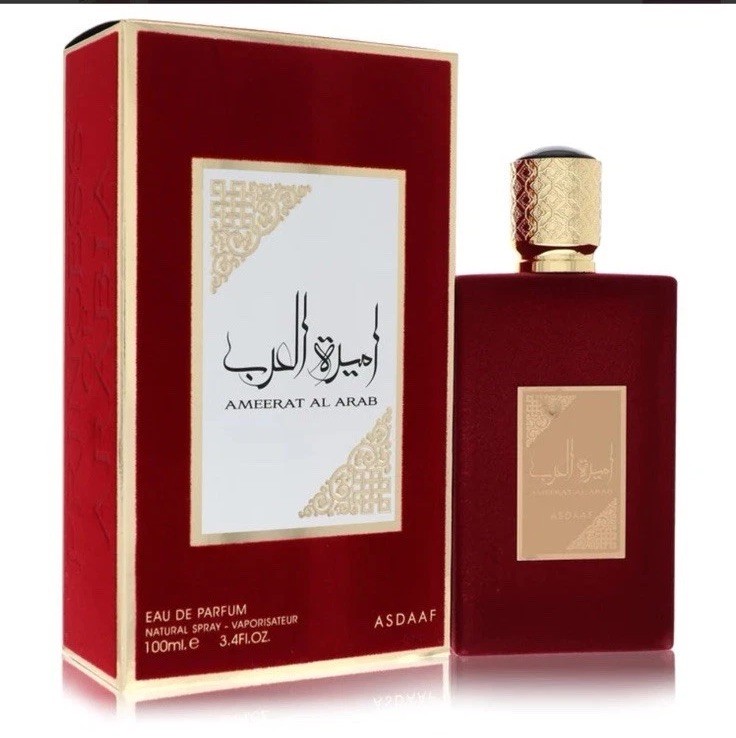 Asdaaf Ameerat Al Arab Eau de Parfum Spray for Women , 3.4 Ounce, Long Lasting