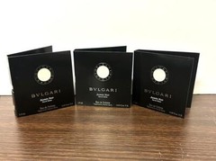 3 BVLGARI Buglari EDT JASMIN NOIR .05oz/1.5ml High End Luxury Samples