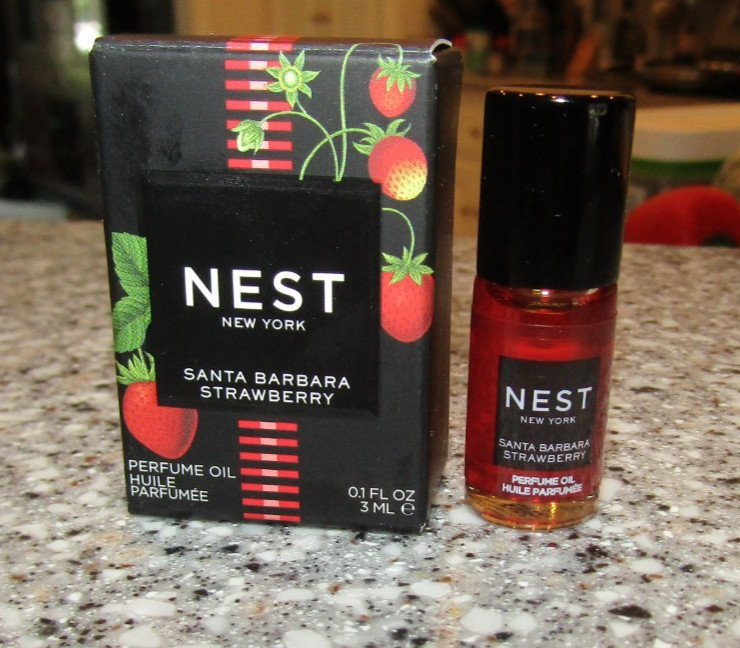 NEST New York Santa Barbara Strawberry Perfume Oil 0.1oz / 3ml Travel S Mini NIB