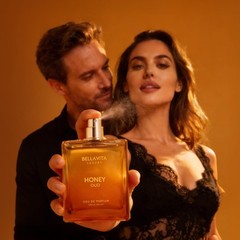 Bellavita Luxury Honey Oud Eau de Parfum | 100 ml 3.4 fl.oz. | Perfume for Me…