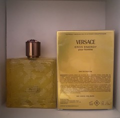 Versace 3PC~Eros Energy EDP 3.4oz/100ml & Mini EDP 5ml/ 0.17oz &Shower Gel 5.0oz