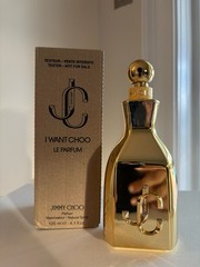 Jimmy Choo Women’s I Want Choo Le Parfum Spray 4.1 fl oz [New Tester]