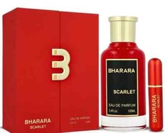 Bharara Scarlet Eau de Parfum 3.4 oz | Unisex Floral Fruity Musk | New in Box