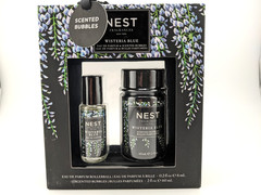 NEST Fragrances Wisteria Blue EDP 0.2floz & Scented Bubbles 2floz *New, Open Box