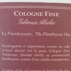 INSTITUT TRES BIEN Fine Cologne Spray Unisex 3.4oz EDP La Flamboyante France