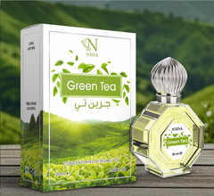 Nida Green Tea Attar Perfume 20ml Classic Fragrance Oil for Daily Wear FS