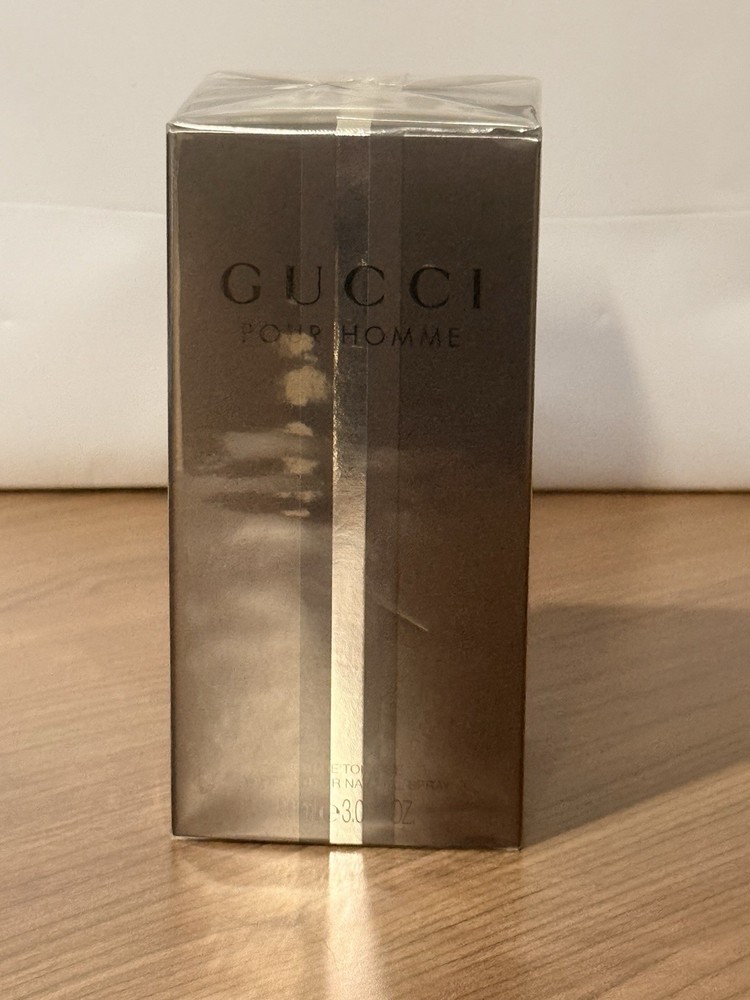 GUCCI POUR HOMME EDT SEALED 3.0 Oz/90ml SPRAY. Discontinued. New And Sealed.