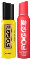 Fogg Dynamic Fragrance Body Spray Napolean Fragrance Body Perfume 150ML Set Of 2