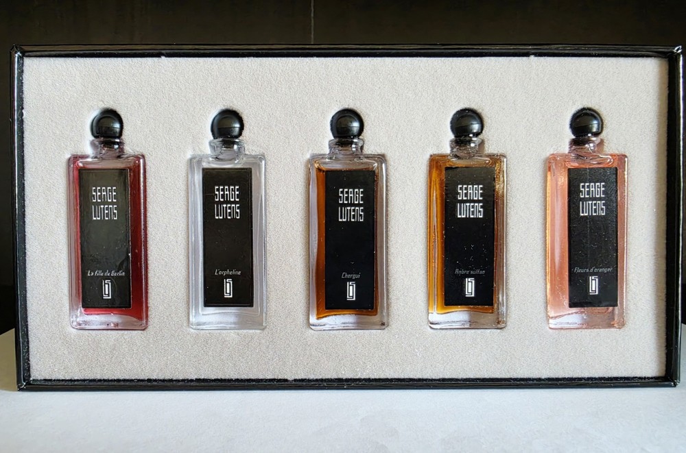 Serge Lutens Miniature Perfume Gift Set 5 x 5ml Eau de Parfum Travel Size New