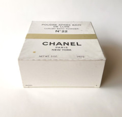 CHANEL No 22 Luxury Bath Powder (5 oz/142 g) Vintage, New sealed