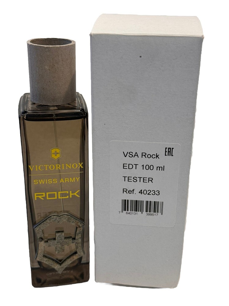 Victorinox Swiss Army Rock EDT Spray 100ml Men’s In White Box No-Cap