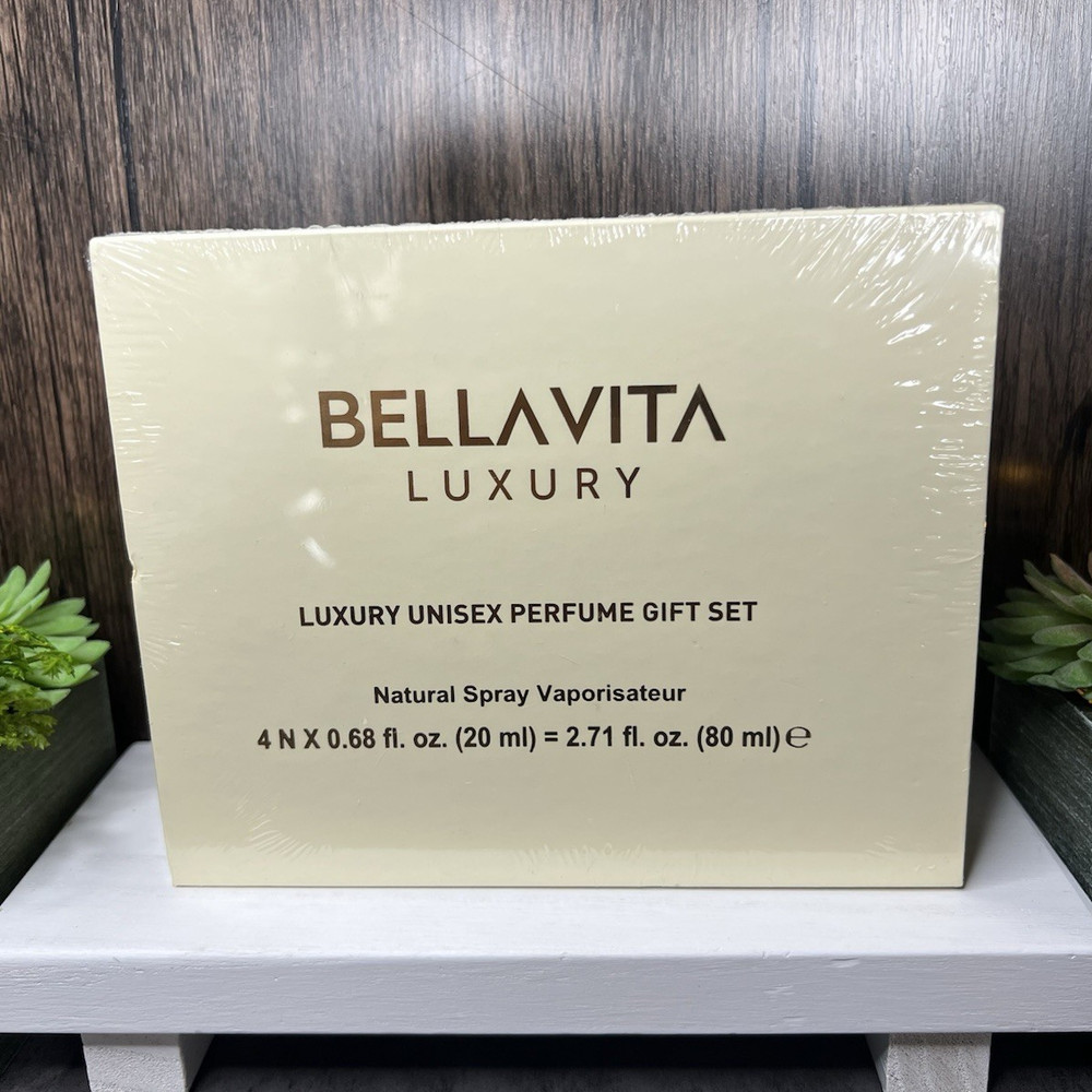 Bella Vita Luxury Perfume Gift Set Spray, Travel Size 2.71 fl oz Exp 11/05/2028