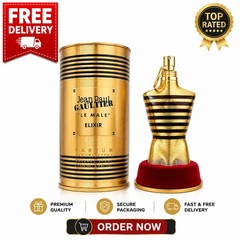 Jean Paul Gaultier Le Male Elixir 125ml 4.2oz Parfum for Men New In Box