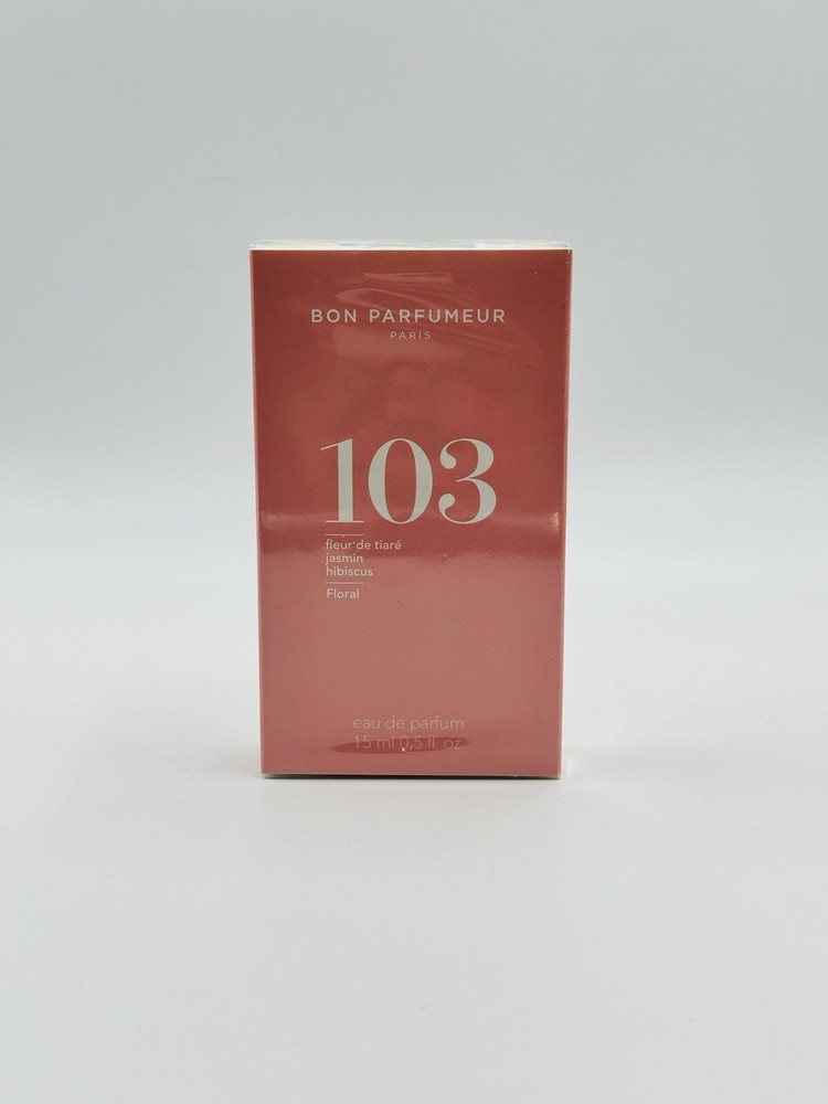Bon Parfumeur 103 Fleur Tiare Jasmin Hibiscus 15ml Eau de parfum New Box Travel