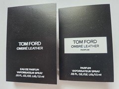 2 x TOM FORD Ombre Leather EDP & PARFUM Sample Sprays 1.5mL/0.05fl.oz. BRAND NEW