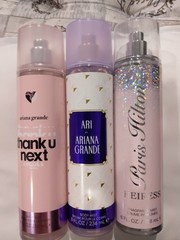 Ariana Grande Thank U Next 8 fl oz / Parris Hilton Women’s Body Mist (3 Items)