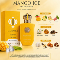 Mango Ice Eau de Parfum by Gulf Orchid 30ml – Unisex Perfume