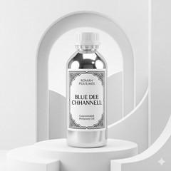 Roman Blue Dee Chhannel Concentrated Perfume Oil Fresh Woody Aroma 3.4 fl oz