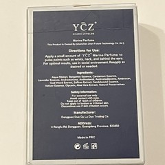 Ycz Charm Unfolds Marine Perfume for Men Long Lasting Fragrance 1.7oz/ 50ml