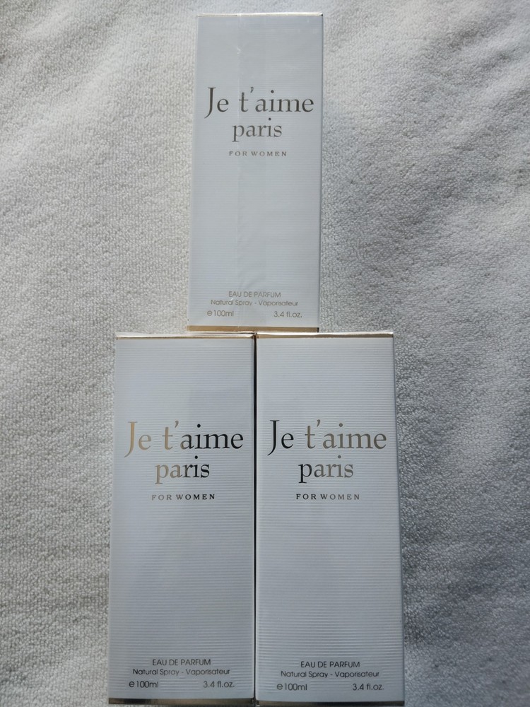 Fragrance Couture Je t’aime paris Eau de Parfum Spray, Regular Size 3.4 fl oz